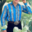 Button-Up Shirt | Western | Regular Fit | Long Sleeve Shirts | Men's Shirts