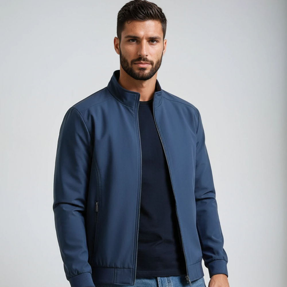 Harrington Jacket | Zip-Up | Autumn | Windbreaker Jacket | Men's Jacket