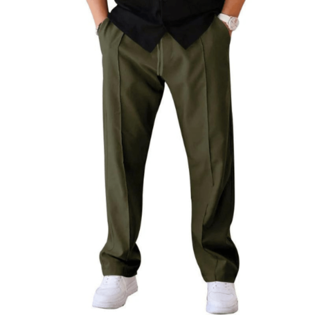 Loose Fit Pants - Casual - Straight Leg - Summer Pants - Men's Pants 