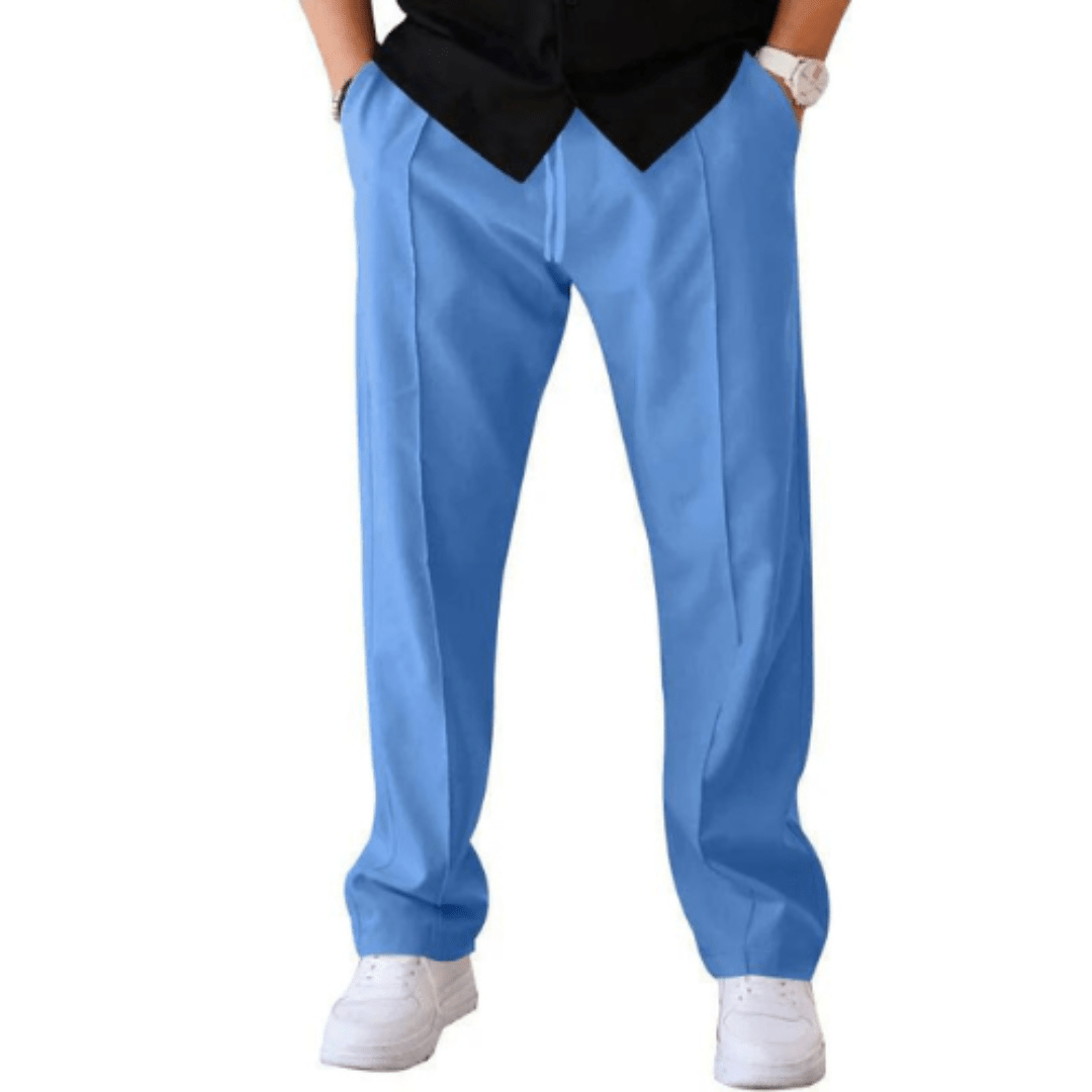 Loose Fit Pants - Casual - Straight Leg - Summer Pants - Men's Pants 