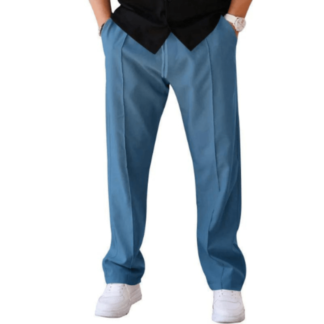 Loose Fit Pants - Casual - Straight Leg - Summer Pants - Men's Pants 