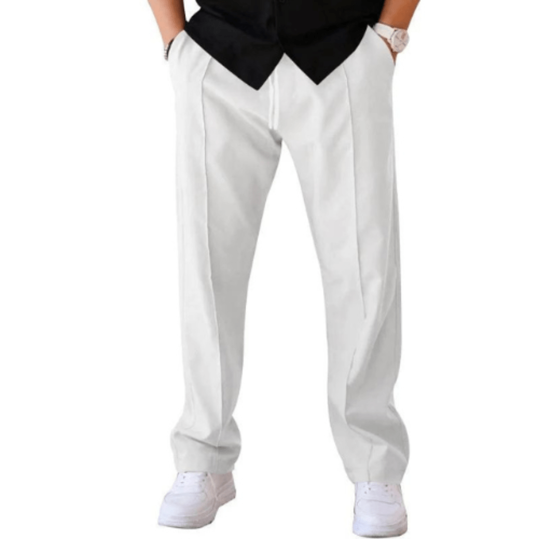Loose Fit Pants - Casual - Straight Leg - Summer Pants - Men's Pants 