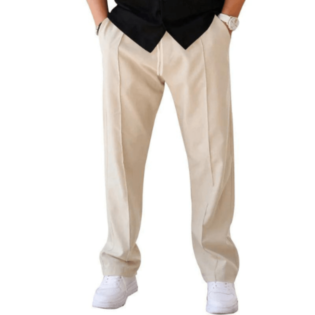 Loose Fit Pants - Casual - Straight Leg - Summer Pants - Men's Pants 