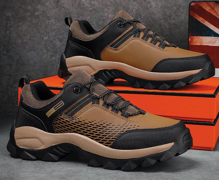 Hiking Shoes - Men's Breathable Non-Slip Trekking Walking Shoes