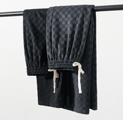 Wide Leg Joggers | Elastic Waist | Plaid | Loose Fit Pants | Men's Joggers