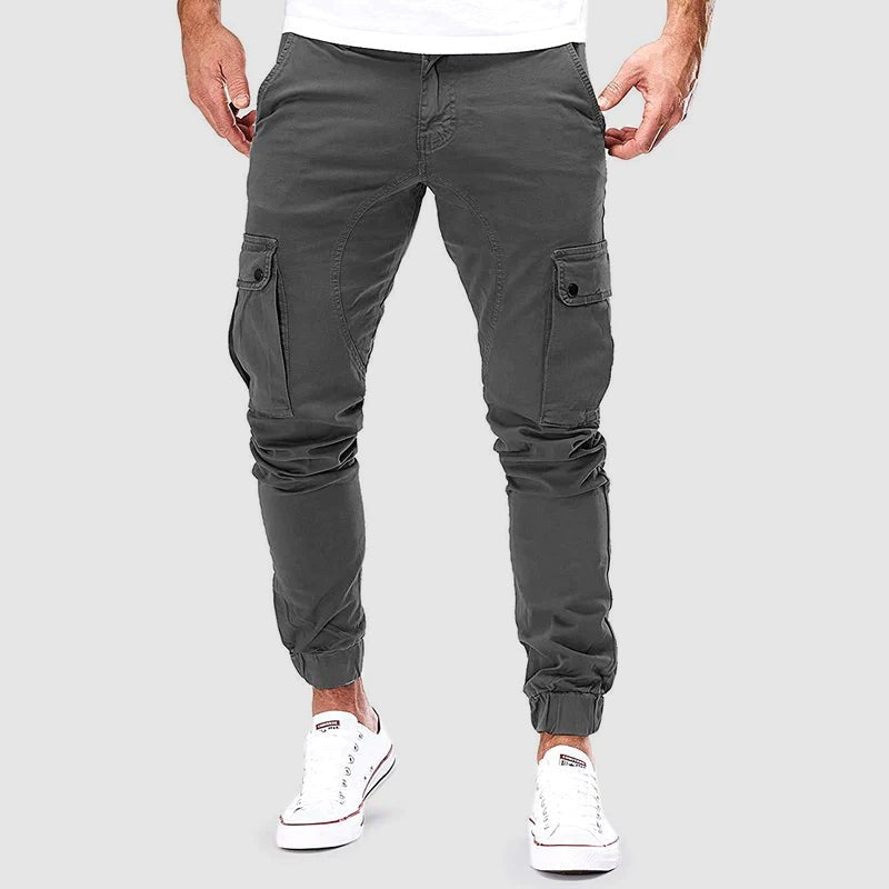 Cargo Pants - Skinny - Pockets - Cargo Joggers - Men's Pants
