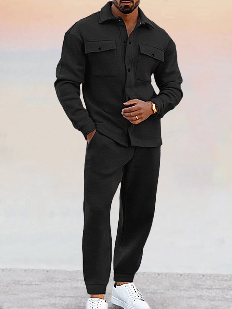 Two-Piece Set | Button-Up | Joggers | Co-Ord Set | Men's Clothing