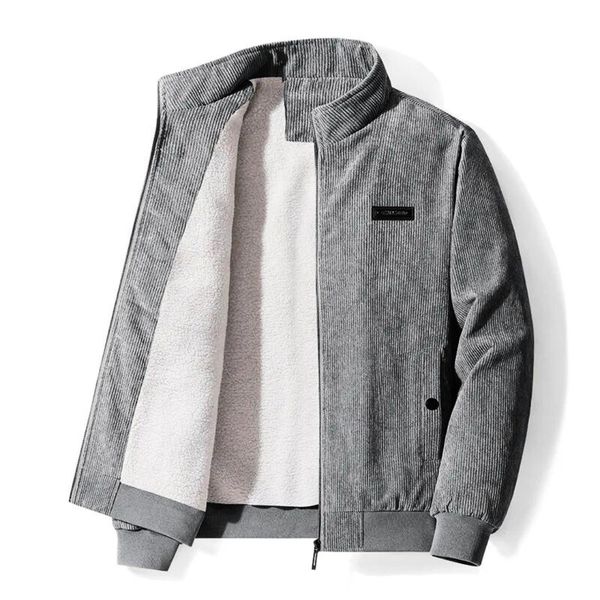 Corduroy Jacket - Men's Fleece Sherpa Lined Winter Jacket