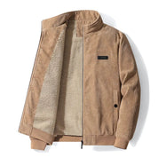 Corduroy Jacket - Men's Fleece Sherpa Lined Winter Jacket