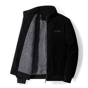 Corduroy Jacket - Men's Fleece Sherpa Lined Winter Jacket