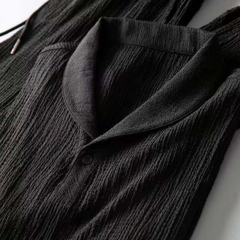 Two-Piece Set - T-Shirt - Drawstring - Co-Ord Set - Men's Summer Clothes