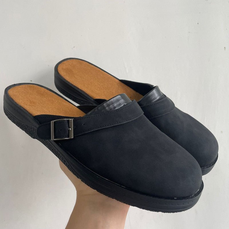 Clogs - Men's Retro Slip-On Mule Shoes Clogs