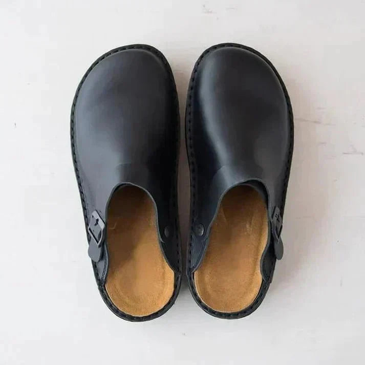 Clogs - Men's Retro Slip-On Mule Shoes Clogs