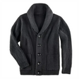 Chunky Cardigan - Warm - Button-Up - Knitted Cardigan - Men's Cardigan