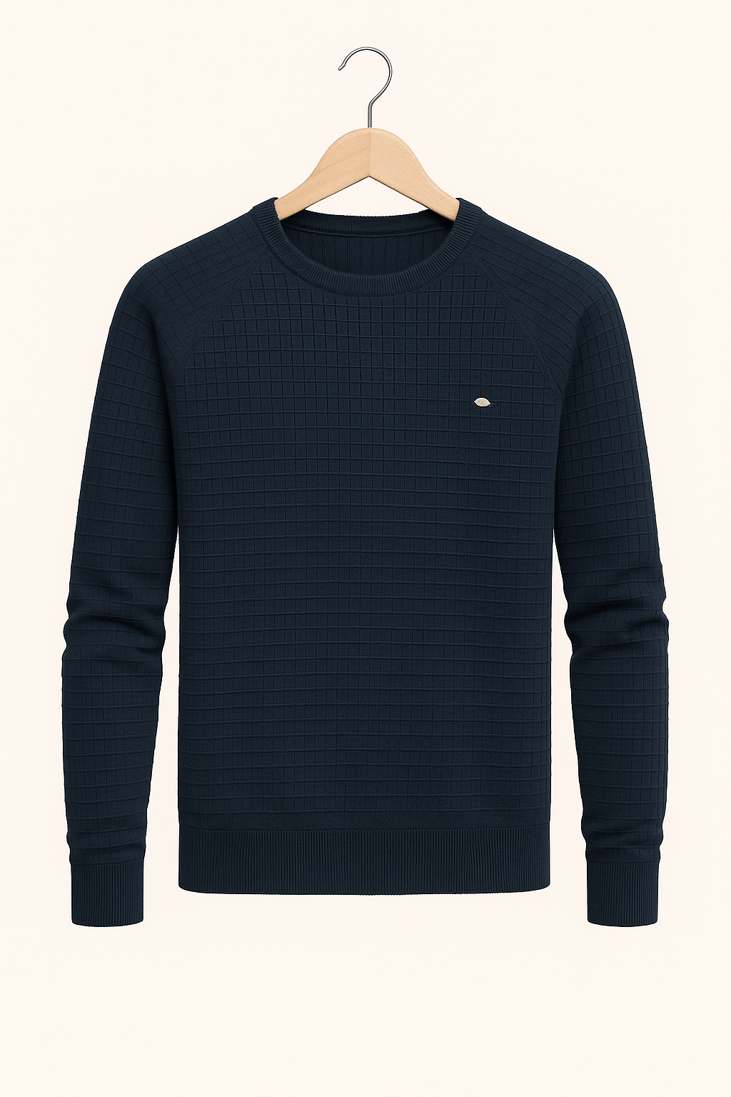 Sweater - Men's Round Neck Long Sleeve Pullover Sweatshirt
