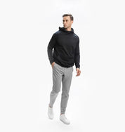 Stretch Pants - Men's Casual Elastic Waist Skinny Pants