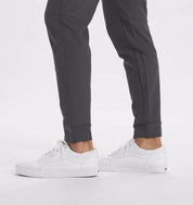 Stretch Pants - Men's Casual Elastic Waist Skinny Pants