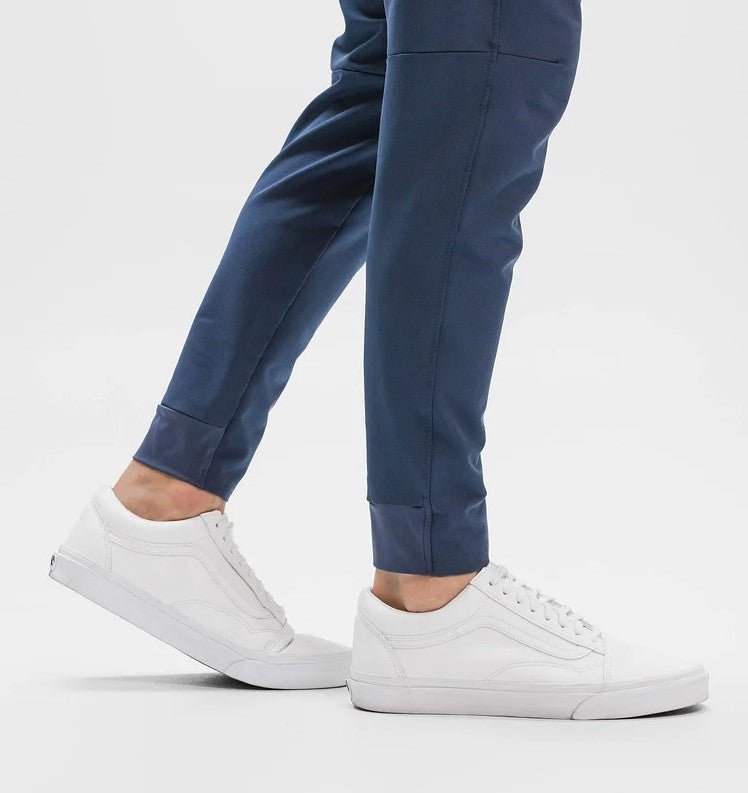 Stretch Pants - Men's Casual Elastic Waist Skinny Pants