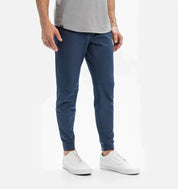 Stretch Pants - Men's Casual Elastic Waist Skinny Pants