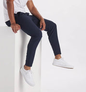 Stretch Pants - Men's Casual Elastic Waist Skinny Pants