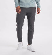 Stretch Pants - Men's Casual Elastic Waist Skinny Pants