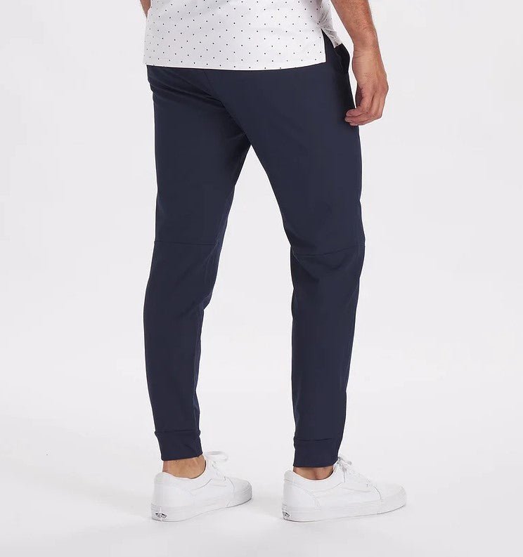 Stretch Pants - Men's Casual Elastic Waist Skinny Pants