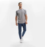 Stretch Pants - Men's Casual Elastic Waist Skinny Pants
