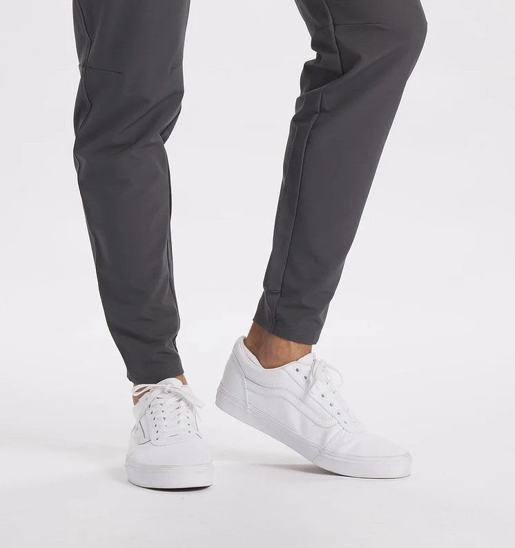 Stretch Pants - Men's Casual Elastic Waist Skinny Pants