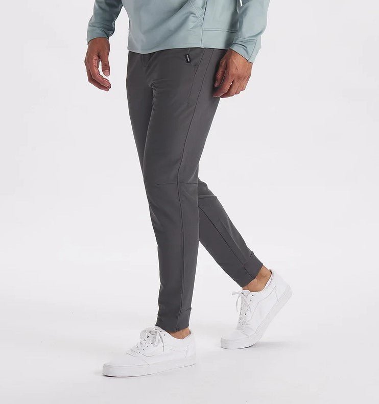 Stretch Pants - Men's Casual Elastic Waist Skinny Pants