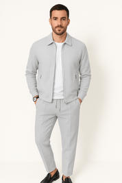 Two-Piece Set - Zip-Up - Co-Ord - Tracksuit - Men's Clothing