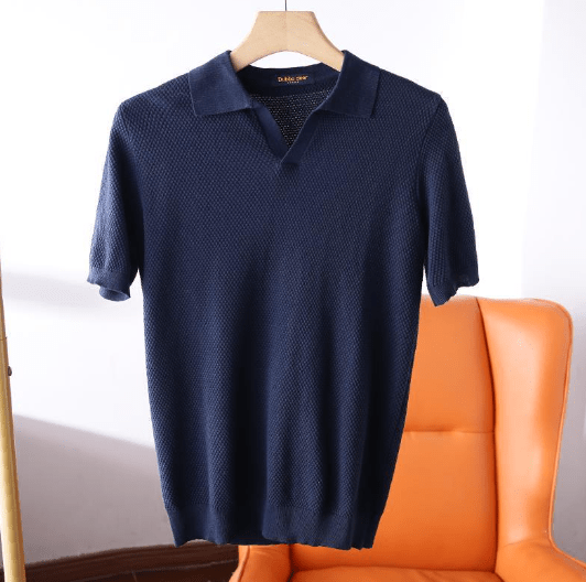 Polo Shirt | Short Sleeve | V-Neck | Polo T-Shirt | Men's Shirt