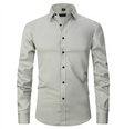 Button-Up Shirt | Long Sleeve | Slim Fit | Dress Shirt | Men's Non Iron Shirt