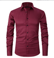 Button-Up Shirt | Long Sleeve | Slim Fit | Dress Shirt | Men's Non Iron Shirt