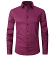 Button-Up Shirt | Long Sleeve | Slim Fit | Dress Shirt | Men's Non Iron Shirt