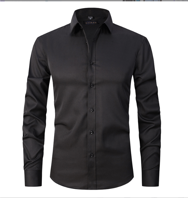 Button-Up Shirt | Long Sleeve | Slim Fit | Dress Shirt | Men's Non Iron Shirt