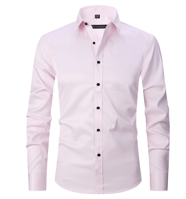 Button-Up Shirt | Long Sleeve | Slim Fit | Dress Shirt | Men's Non Iron Shirt