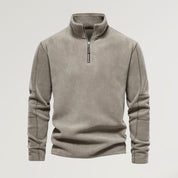 Fleece Pullover - Quarter Zip - Long Sleeve - Fleece Shirt - Men's Half Zip Pullover