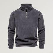 Fleece Pullover - Quarter Zip - Long Sleeve - Fleece Shirt - Men's Half Zip Pullover