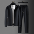 Tracksuit - Men's Zip-Up Jacket and Track Pants Activewear Set