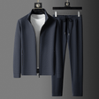 Tracksuit - Men's Zip-Up Jacket and Track Pants Activewear Set