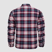 Checkered Jacket | Button-Up | Quilted Liner | Plaid Jacket | Men's Clothing 