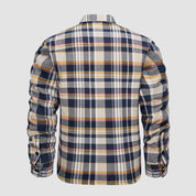 Checkered Jacket | Button-Up | Quilted Liner | Plaid Jacket | Men's Clothing 