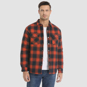 Checkered Jacket | Button-Up | Quilted Liner | Plaid Jacket | Men's Clothing 