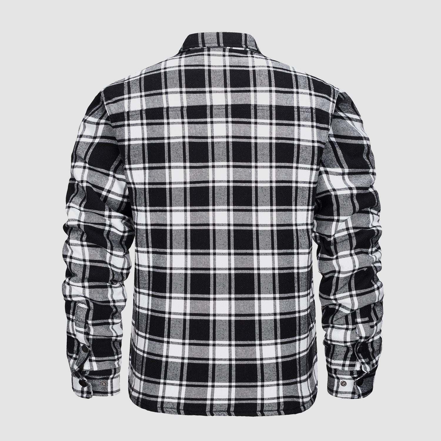 Checkered Jacket | Button-Up | Quilted Liner | Plaid Jacket | Men's Clothing 
