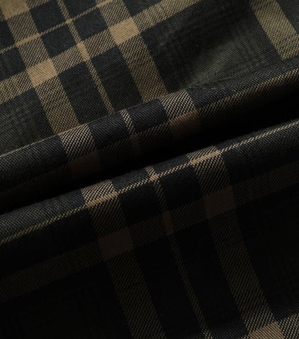 Fleece Lined Jacket | Plaid | Button-Up | Checkered Jacket | Men's Overshirt