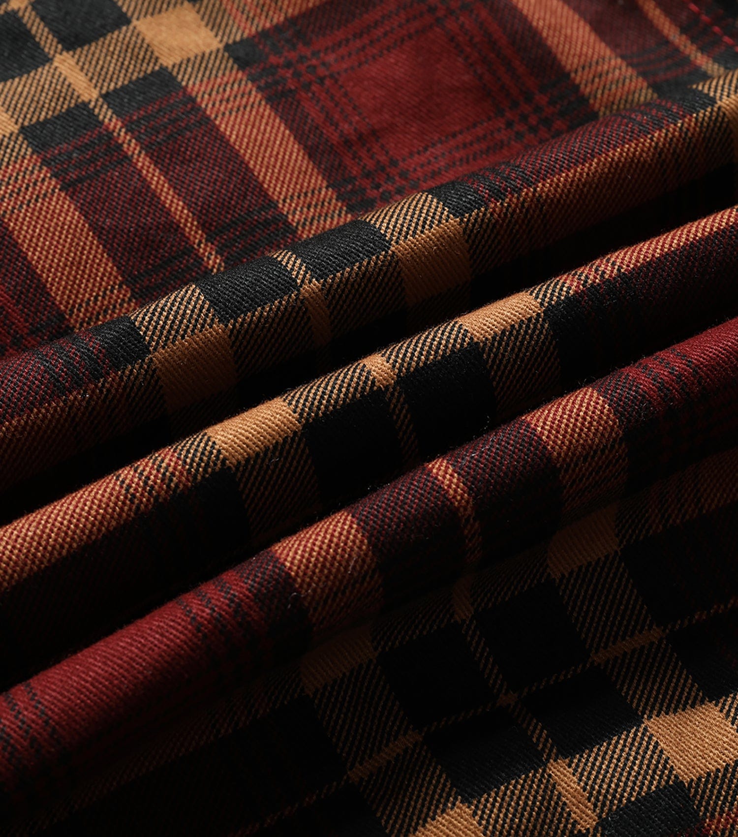 Fleece Lined Jacket | Plaid | Button-Up | Checkered Jacket | Men's Overshirt