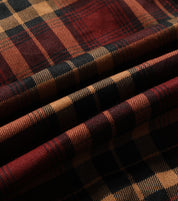Fleece Lined Jacket | Plaid | Button-Up | Checkered Jacket | Men's Overshirt