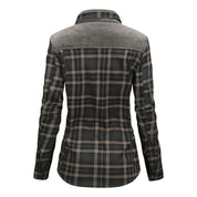Fleece Lined Jacket | Plaid | Button-Up | Checkered Jacket | Men's Overshirt
