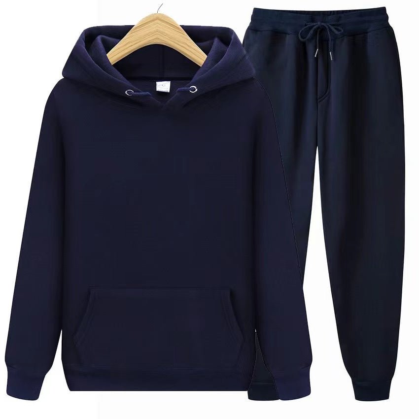 Sweatsuit - Comfy - Two-Piece - Hoodie Jogger Set - Men's Jogging Suit Sets