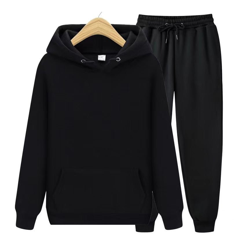 Sweatsuit - Comfy - Two-Piece - Hoodie Jogger Set - Men's Jogging Suit Sets